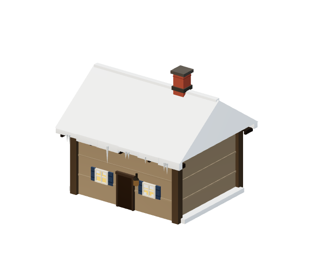 Chalet model from the game