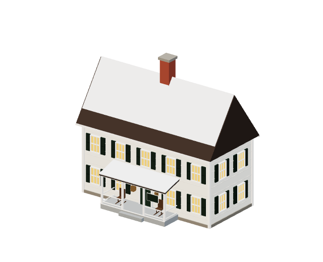 Inn model from the game